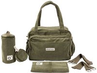 doomoo Fluffy Luiertas - Corduroy Kaki
