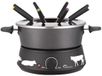 Little balance Fondue 1000W 8 personen Zilver/Zwart
