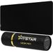 Hystar® Uitgebreide gamingmuismat | XXL 36" x 16" | 5mm dik, waterdicht oppervlak, gladde polyesterstof en natuurlijke rubberen basis | Klassiek zwart