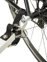 Burley Fietskar Koppeling Adapter Quick Release - Zilver