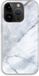 Case Company iPhone 14 Pro Case - White Marble - Soft Cover