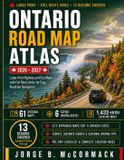 ONTARIO Independently Published Ontario Road Map Atlas 2026-2027