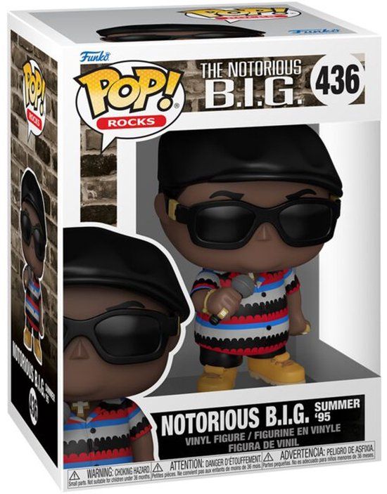 Funko Pop! Rocks Notorious B.I.G. Summer 95