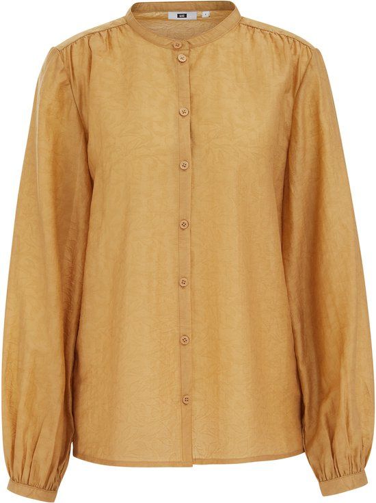 WE Fashion Dames blouse met structuur