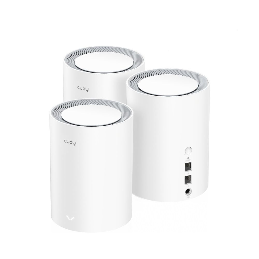 Cudy M1800 - Mesh WiFi 6 System - 3 Pack - White