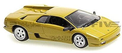 MINICHAMPS 940103571 - Lamborg. Diablo Yellow 1994 - schaal 1/43 - verzamelstuk miniatuur