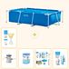 Intex Rechthoekig Frame Zwembad - 260 x 160 x 65 cm - Blauw