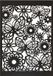 Creotime Patroonkarton 10,5 X 14,8 cm 10 pièces Noir