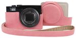 Solidchoice - Sac en polyuréthane pour Panasonic Lumix DC-TZ99 Rose