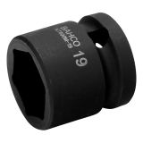 Bahco slagdop 1/2" | kort | zeskant | gefosfateerd | 21 mm - k7800m-21