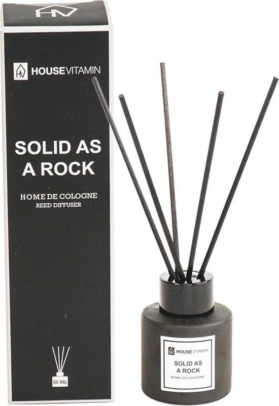 Housevitamin Home de Cologne Geurstokjes - 50 ml - Solid as a rock