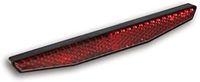 Feu arrière de moto autocollant - Rouge - 125 x 18 mm