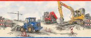 Rasch Kids & Teens voertuigen behangrand 293609