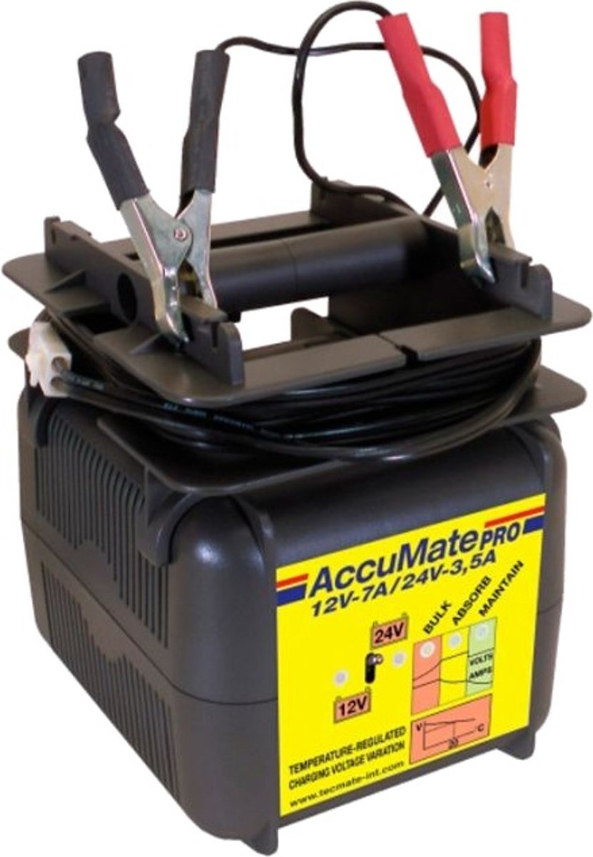 Optimate Acculader Accumate Pro 12/24v 15 Cm Zwart