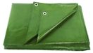 Bâche de sol Bâche imperméable Protection UV 3 x 4 m Vert