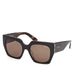 Pucci Ep0262 20x52x140 Damen Sonnenbrille Schwarz Braun/CAT3