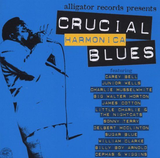 Alligator Crucial Harmonica - Various Artists - CD