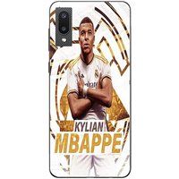 Maniacase Samsung Galaxy A02 Kylian Mbappe Real Madrid behangpapier viering