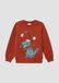 s.Oliver Sweatshirt mintgroen / roestrood / donkerrood / wit