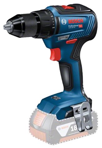 Bosch GSR 18V-55 Cordless Drill/Driver - Keyless Chuck - 1800 RPM - Multi-color