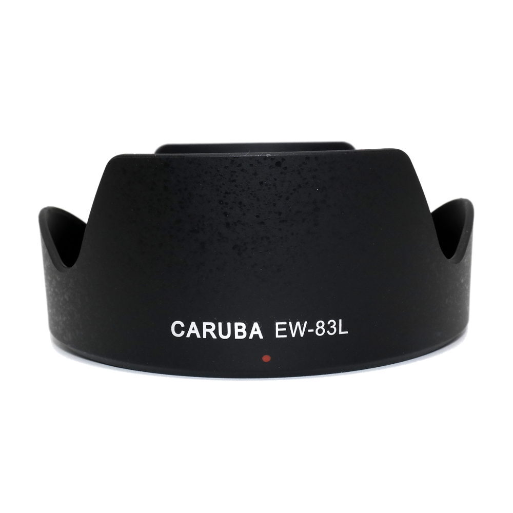 Caruba EW-83L zonnekap Zwart