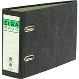 Elba Ordner rado A5 dwars 75mm zwart