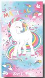 Miracle Home Microvezel strandlaken Unicornio Magical