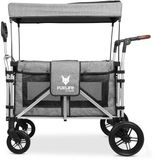 FUXTEC CTXL900 Bolderkar voor 4 kinderen - Opvouwbaar - Premium Grijs