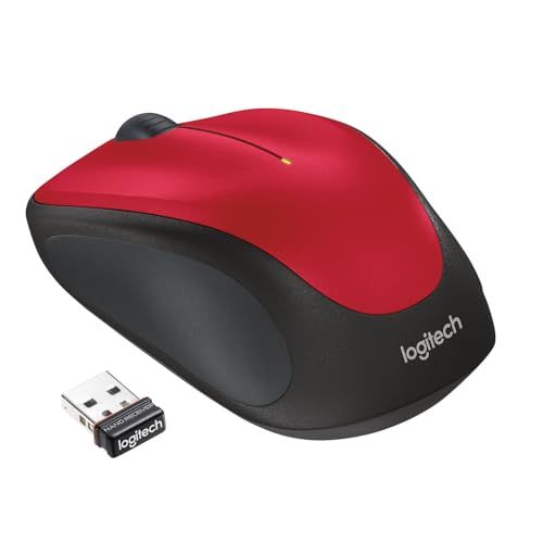 Logitech M235 Draadloze Muis Rood