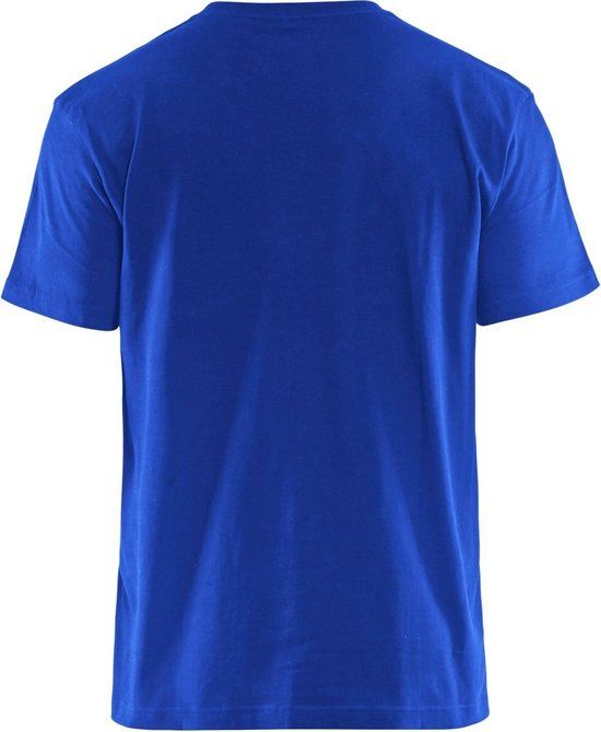 Blaklader Blåkläder Werkshirt Bi-Colour Blauw/Zwart - Maat L