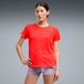 PUMA T-shirt de running Lightspeed Femme, Vêtements, Rouge, XXS