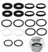 Merkloos Sifon afdichting keuken - 1 1/2 inch - Rubber - Set van 18