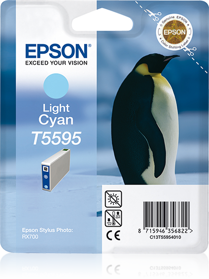 Epson T5595 Light Cyan inktcartridge - C13T55954010