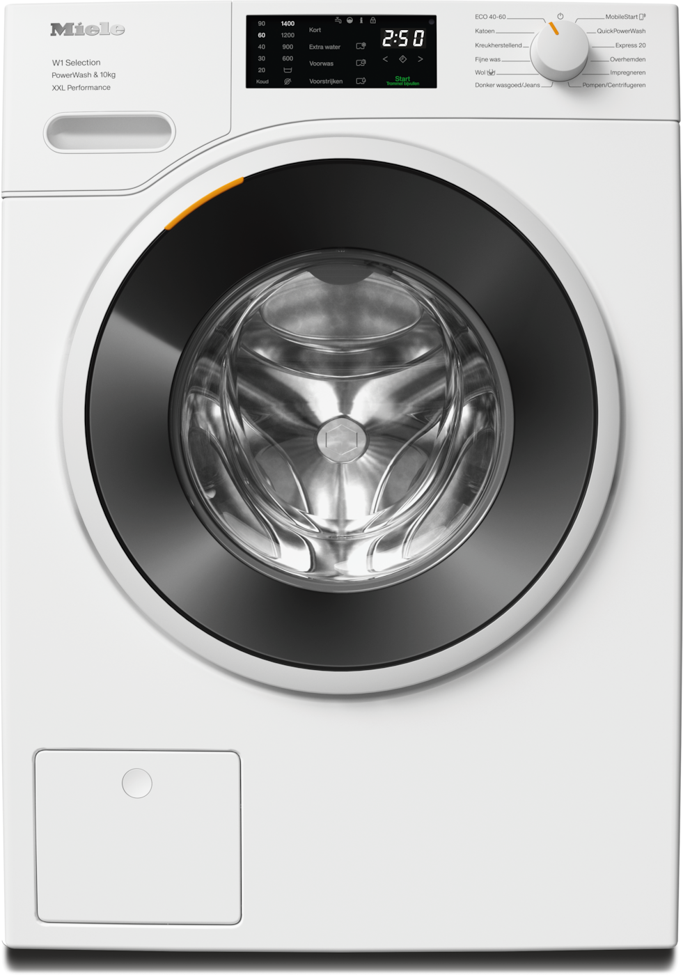 Miele WSK 363 WCS - Wasmachine - 10 KG - Wit/Zwart