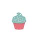 Craftelier - Mini-stansvormen voor decoraties en creaties van scrapbooking, knutselen en kaarten | figuur in cupcake-vorm - grootte van de stansvormen ca. 2,5 x 1,57 cm - 2,9 x 2,18 cm