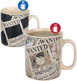 One Abysse Corp S.A.S. One Piece Wanted Heat Change Mug Kop meerkleurig Keramiek