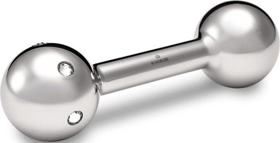 Rosebuds™ - Bumballs Jet Roestvrij staal
