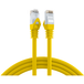 Patchkabel RJ45 Patchkabel Cat.6 U/UTP LSZH, CCA gelb 10m