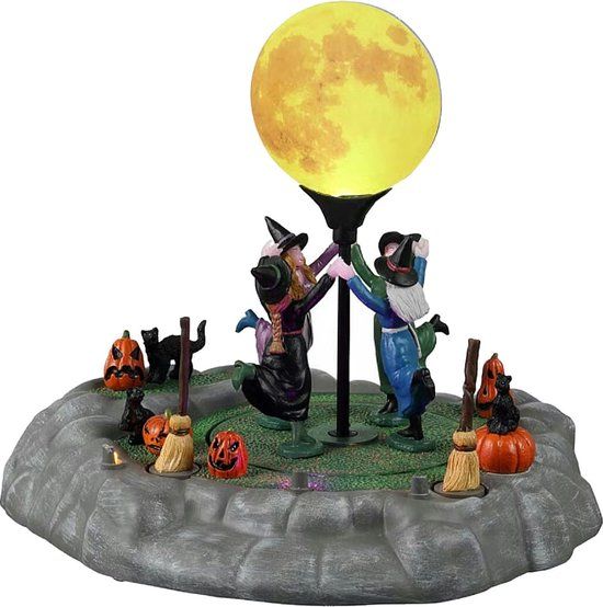 Lemax Spooky Town - Dancing in the Moonlight - Met Licht / Beweging