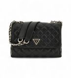 Guess Giully II 2 Compartiment Convertible Schoudertas 23 cm Zwart