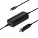 Akyga AK-ND-83 Autolader Universeel Zwart Sigarettenaansteker 65W USB-C Power Delivery 3.0 Quick Charge 3.0