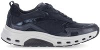 Gabor rollingsoft sensitive 76.986.36 - dames rollende wandelsneaker - Blauw - maat 41 (EU) 7.5 (UK)