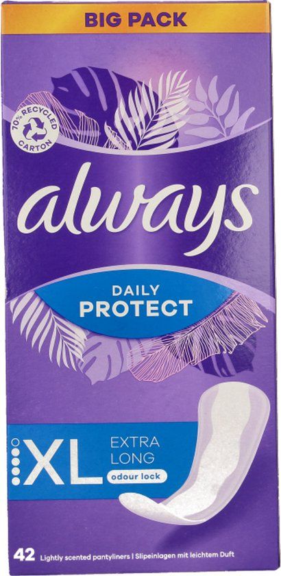 Always Daily Protect Extra Long Inlegkruisjes