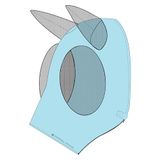 Imperial Riding - Flymask IRH Trail Ride - Vliegenmasker - Blue - Maat X-Full