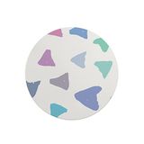Questo Casa Ronde Digitally Printed Mouse Pad, Non-Slip Bottom, for Office and Home, Diameter: 22 cm