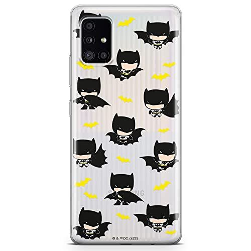 ERT GROUP Mobile Phone Case for Samsung A51 - Original DC Comics Batman Pattern - Officially Licensed - Partial Print