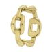 Lucardi Dames Goldplated ring Blaise