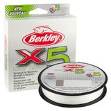 Berkley X5, visdraad, 5 strengen, voor vissen in zee en zoet water, sterker en vissen op roofvissen