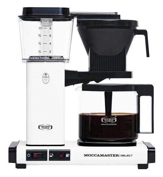 Moccamaster KBG 741 Select - Matt Wit - Filterkoffiezetapparaat