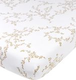 Meyco Baby Branches Hoeslaken Co-sleeper - Sand - 50x90cm